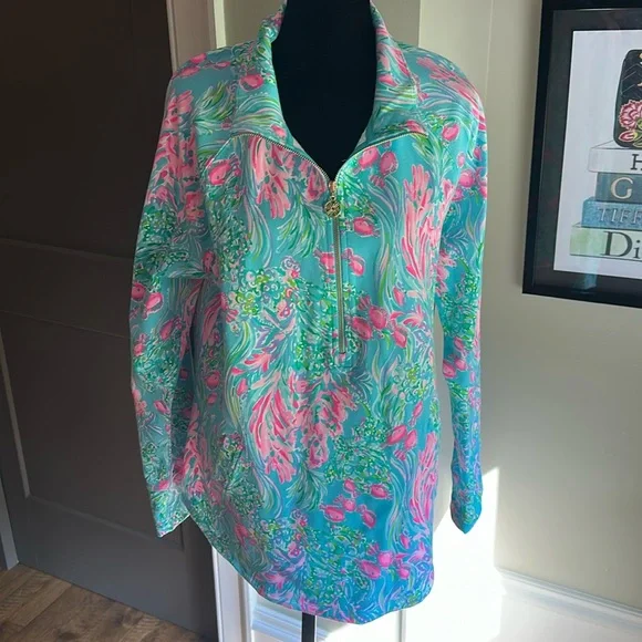 NWT Lilly Pulitzer UPF 50+ Skipper Popover - XL - Picture 1 of 7